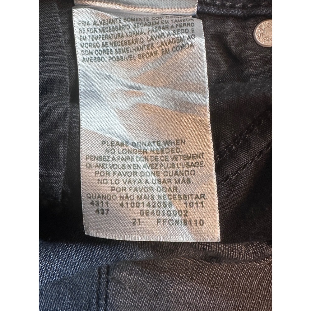 Vintage Levis Skinny Jeans Womens 9M Dark Wash Indigo Stretch Denim Low Rise Y2K - Picture 5 of 16